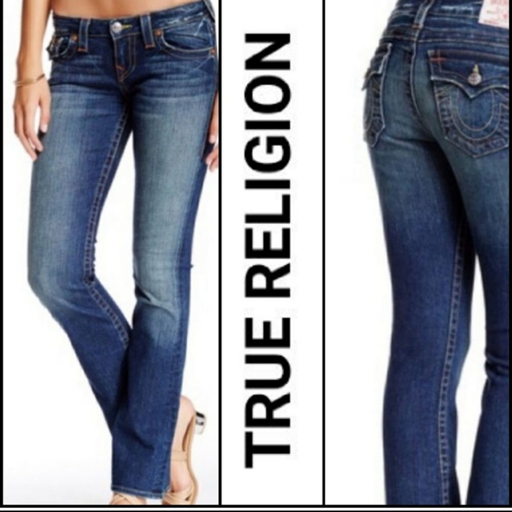 True Religion Becky boot cut jeans size 29
